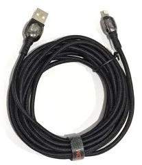 Кабель Usb iPhone 5G Moxom MX-CB44 4м Black. Фото 5