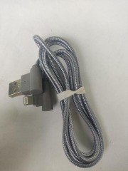 Кабель Usb iPhone 5G в обмотці кутовий