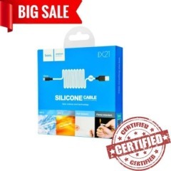 Кабель Usb Micro Hoco X21 Plus 1m White (packing 28/168). Фото 2