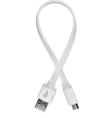 Кабель Usb Micro плоский 0,3м. Фото 2