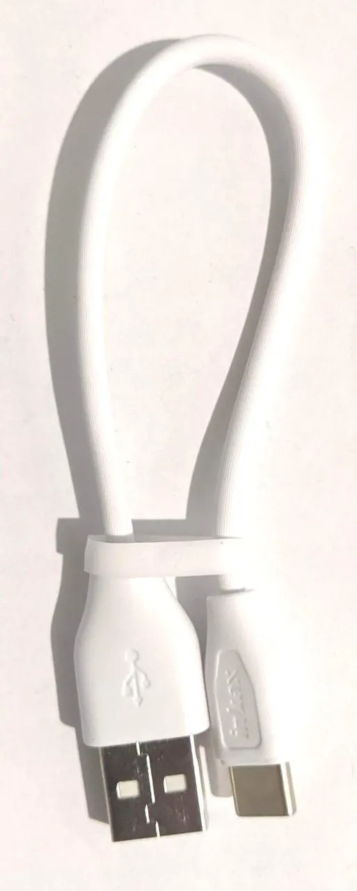 Кабель Usb Type C Inkax 0,2M. Фото 3