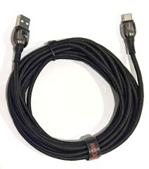 Кабель Usb Type C Moxom MX-CB44 4м Black. Фото 2