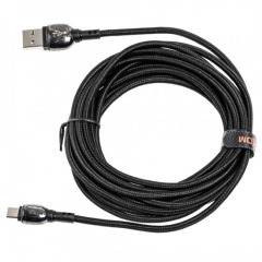 Кабель Usb Type C Moxom MX-CB44 4м Black. Фото 4