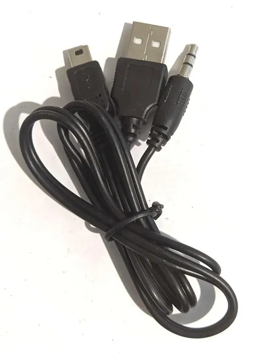 Кабель Usb колонка + 3,5 (mini usb,usb,3.5). Фото 4