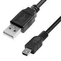 Кабель Usb/Mini Usb 1,5M (з фільтром) Black. Фото 3