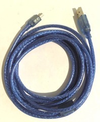 Кабель Usb/Mini Usb 3M Blue