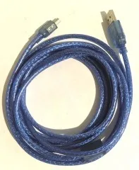 Кабель Usb/Mini Usb 3M Blue. Фото 3
