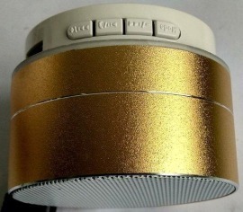 Колонка Bluetooth A10 Gold. Фото 4