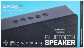 Колонка Bluetooth Crown CMBS-301 (CMBL-1000) Black. Фото 4