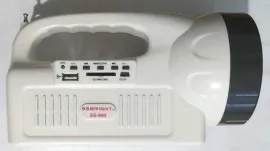 Колонки Портативні+Usb/SD/FM Sertec SG-690 Ліхтарик. Фото 6