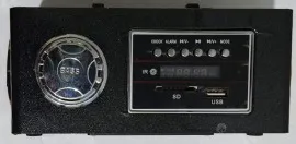 Колонки Портативні+Usb/SD/FM SR-8931 (3,5 мм + перехідники). Фото 9