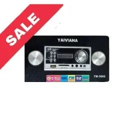 Колонки Портативні+Usb/SD/FM YM-5060 (3,5 мм + перехідники). Фото 7