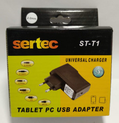 Мзп Sertec ST-T1 (5V 2000 mah 4mm)