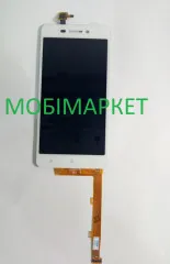 Lcd + Touchscreen Lenovo S60 White. Фото 7