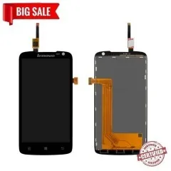 Lcd + Touchscreen Lenovo S820 Black. Фото 6