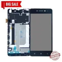 Lcd + Touchscreen Lenovo S90 Black з рамкою. Фото 6