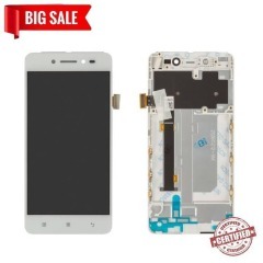 Lcd + Touchscreen Lenovo S90 White з рамкою