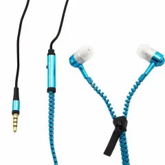 Навушники Mp3/Mp4 Замок Zipper Blue. Фото 2