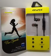 Навушники Вакуумні Awei A990 (Bluetooth) Black. Фото 7