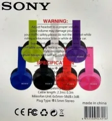 Навушники Комп Sony J-09 Red. Фото 5