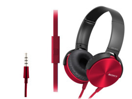 Навушники Комп Sony MDR-XB450 Red. Фото 3